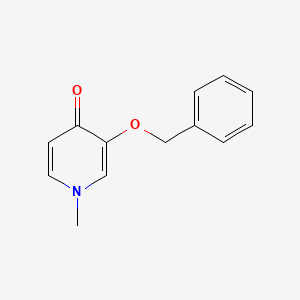 molecular formula C13H13NO2 B1503921 3-(benzyloxy)-1-methylpyridin-4(1H)-one CAS No. 1064077-34-4