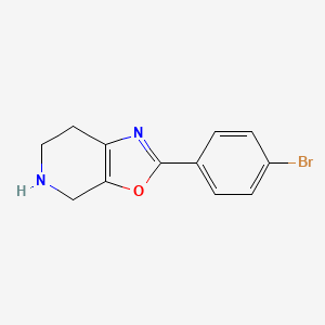 2-(4-Bromo-phenyl)-4,5,6,7-tetrahydro-oxazolo[5,4-c]pyridine