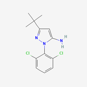 3-(tert-Butyl)-1-(2,6-dichlorophenyl)-1H-pyrazol-5-amine