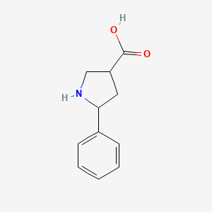5-Phenylpyrrolidine-3-carboxylic acid