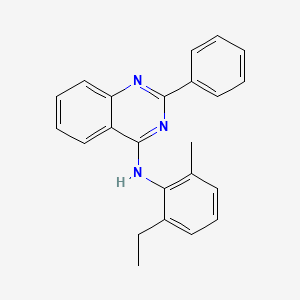 N-(2-ethyl-6-methylphenyl)-2-phenylquinazolin-4-amine