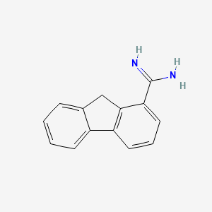 9H-Fluorene-1-carboxamidine