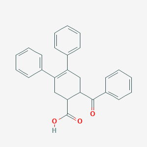 6-Benzoyl-3,4-diphenylcyclohex-3-ene-1-carboxylic acid