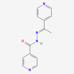 N'-[(1E)-1-(pyridin-4-yl)ethylidene]pyridine-4-carbohydrazide