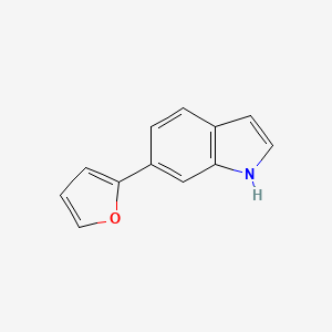 6-(furan-2-yl)-1H-indole