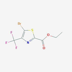 Ethyl 5-bromo-4-(trifluoromethyl)thiazole-2-carboxylate