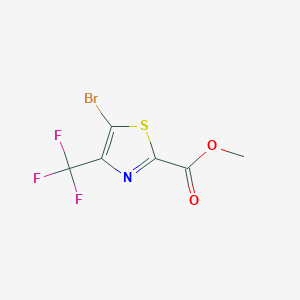 Methyl 5-bromo-4-(trifluoromethyl)thiazole-2-carboxylate