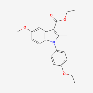 ethyl 1-(4-ethoxyphenyl)-5-methoxy-2-methyl-1H-indole-3-carboxylate