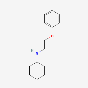 molecular formula C14H21NO B1504077 N-(2-phenoxyethyl)cyclohexanamine CAS No. 356532-64-4