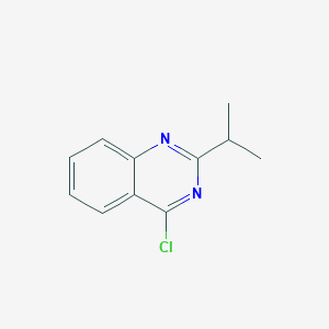 molecular formula C11H11ClN2 B1504095 4-Chloro-2-isopropylquinazoline CAS No. 38154-42-6