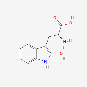molecular formula C11H12N2O3 B1504096 2-Hydroxy-D-tryptophan 