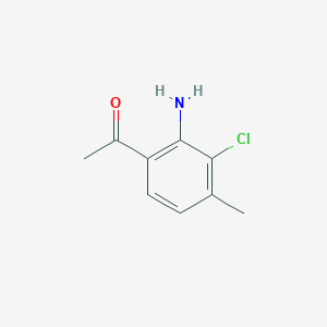 Ethanone, 1-(2-amino-3-chloro-4-methylphenyl)-