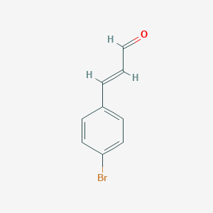 molecular formula C9H7BrO B015041 4-溴肉桂醛 CAS No. 3893-18-3