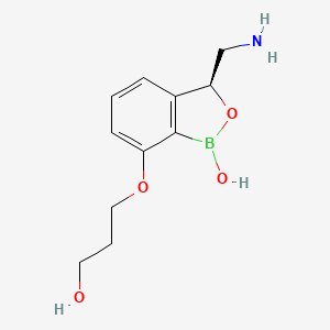 molecular formula C11H16BNO4 B1504100 Epetraborole CAS No. 1093643-37-8