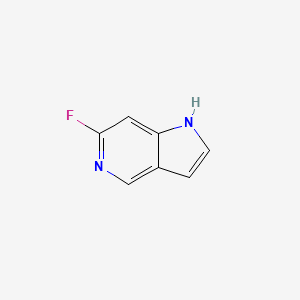 molecular formula C7H5FN2 B1504108 6-fluoro-1H-pyrrolo[3,2-c]pyridine CAS No. 1082041-03-9