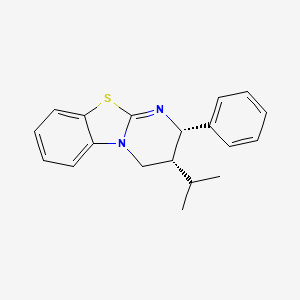 (2S,3R)-3,4-Dihydro-3-isopropyl-2-phenyl-2H-pyrimido[2,1-b]benzothiazole