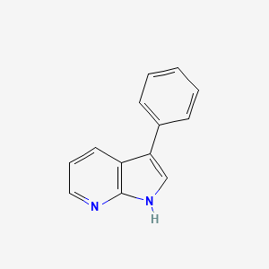 molecular formula C13H10N2 B1504156 3-phenyl-1H-pyrrolo[2,3-b]pyridine 