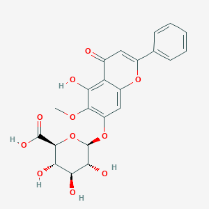 molecular formula C22H20O11 B150416 氧化木犀苷 CAS No. 36948-76-2