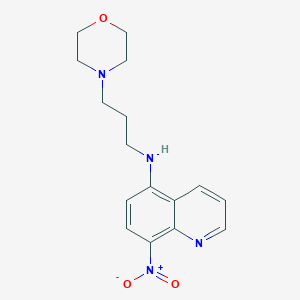 N-[3-(morpholin-4-yl)propyl]-8-nitroquinolin-5-amine