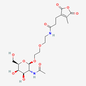 molecular formula C20H30N2O11 B1504175 Unii-O35ZJ7I4HO CAS No. 1299292-01-5