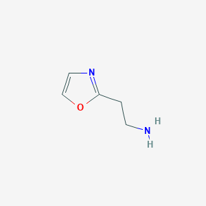 molecular formula C5H8N2O B1504184 2-(Oxazol-2-YL)ethanamine CAS No. 885268-79-1