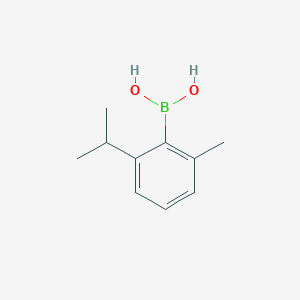 molecular formula C10H15BO2 B1504188 (2-Isopropyl-6-methylphenyl)boronic acid CAS No. 693286-55-4