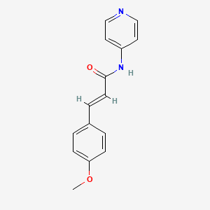 (2E)-3-(4-methoxyphenyl)-N-(pyridin-4-yl)prop-2-enamide