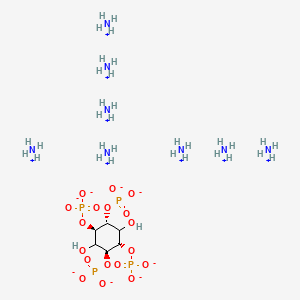 molecular formula C6H40N8O18P4 B1504192 Octaazanium;[(1S,3R,4R,6S)-2,5-dihydroxy-3,4,6-triphosphonatooxycyclohexyl] phosphate 