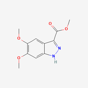 Methyl 5,6-dimethoxy-1H-indazole-3-carboxylate