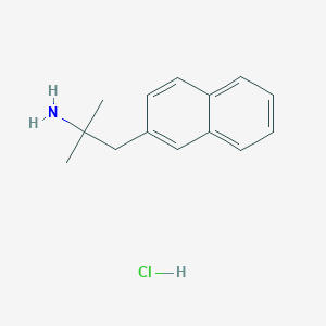2-Methyl-1-(naphthalen-2-yl)propan-2-amine hydrochloride