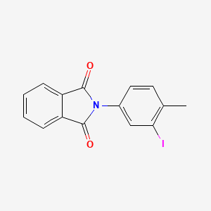 molecular formula C15H10INO2 B15042130 2-(3-iodo-4-methylphenyl)-1H-isoindole-1,3(2H)-dione 