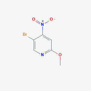 molecular formula C6H5BrN2O3 B1504214 5-Bromo-2-methoxy-4-nitropyridine CAS No. 446284-18-0