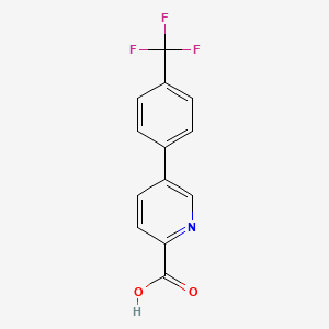 5-(4-(Trifluoromethyl)phenyl)picolinic acid