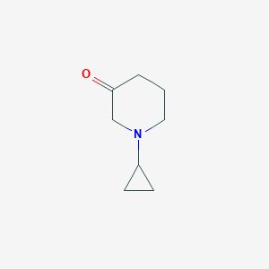 molecular formula C8H13NO B1504218 1-Cyclopropylpiperidin-3-one CAS No. 886365-30-6