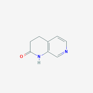 molecular formula C8H8N2O B1504227 3,4-Dihydro-1,7-naphthyridin-2(1H)-one CAS No. 885272-20-8