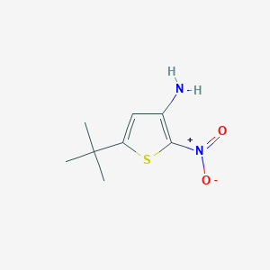 5-Tert-butyl-2-nitrothiophen-3-amine