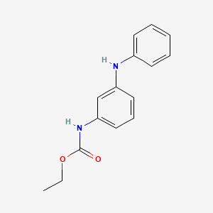 Ethyl 3-anilinophenylcarbamate