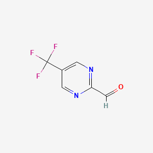 5-(Trifluoromethyl)pyrimidine-2-carbaldehyde