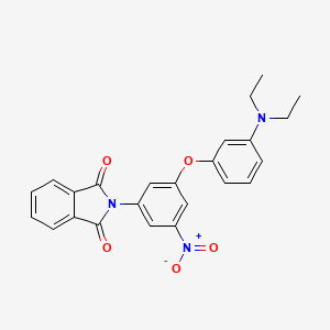 2-{3-[3-(diethylamino)phenoxy]-5-nitrophenyl}-1H-isoindole-1,3(2H)-dione