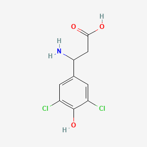 3-Amino-3-(3,5-dichloro-4-hydroxyphenyl)propanoic acid