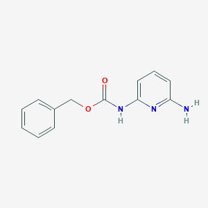 molecular formula C13H13N3O2 B1504259 Benzyl (6-aminopyridin-2-yl)carbamate CAS No. 853058-07-8