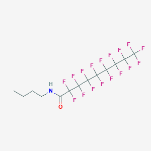 N-butyl-2,2,3,3,4,4,5,5,6,6,7,7,8,8,9,9,9-heptadecafluorononanamide