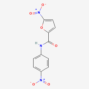 5-nitro-N-(4-nitrophenyl)furan-2-carboxamide