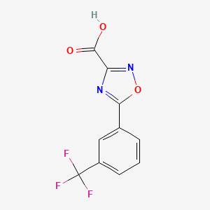 5-[3-(Trifluoromethyl)phenyl]-1,2,4-oxadiazole-3-carboxylic acid