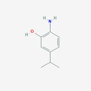 molecular formula C9H13NO B150429 2-氨基-5-异丙基苯酚 CAS No. 139729-85-4