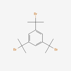 molecular formula C15H21Br3 B1504302 1,3,5-Tris(2-bromopropan-2-YL)benzene CAS No. 41009-71-6