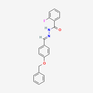 N'-(4-(Benzyloxy)benzylidene)-2-iodobenzohydrazide