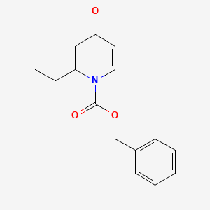 benzyl 2-ethyl-4-oxo-3,4-dihydropyridine-1(2H)-carboxylate