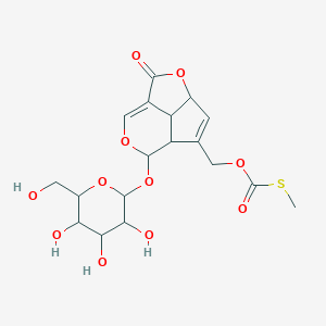 molecular formula C18H22O11S B150433 Paederoside CAS No. 20547-45-9