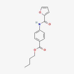 Butyl 4-[(furan-2-ylcarbonyl)amino]benzoate